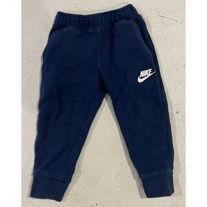 Nike Sweatpants Youth Boys Joggers Pants‎ Blue Fleece Athletic Comfort